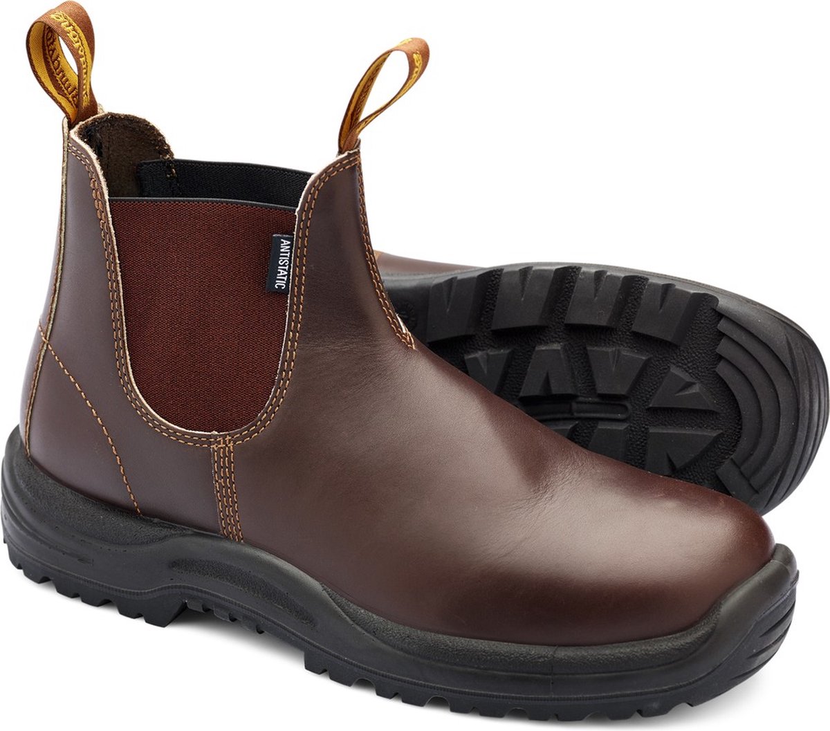 Blundstone Stiefel Boot 122 Chestnut Brown Leather Safety