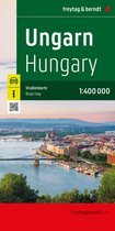 Ungarn, Carte de rue 1:400 000, Freytag & Berndt