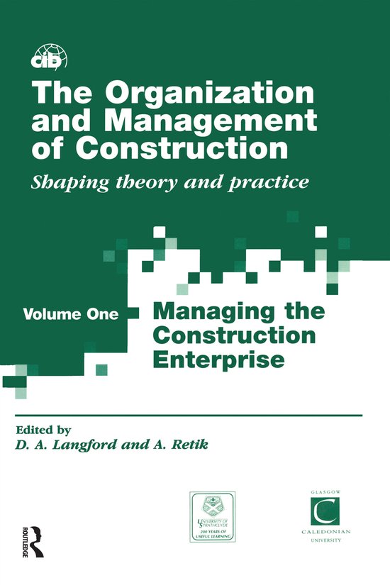 The Organization and Management of Construction - cover