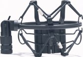 Fame Audio EA 201b elastafeler houder universeel, ab 40mm, zwart - Microfoon shockmount