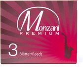 Monzani Premium Altsaxofoon 2,5 doos met 3 rieten - Riet voor altsaxofoon