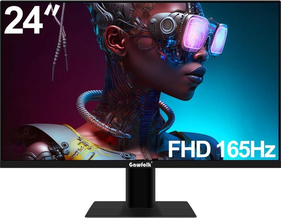 Moniteur de Gaming - Moniteur PC - 24 pouces - 165hz - 1080p