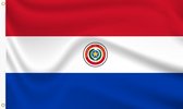 VlagDirect - Paraguayaanse vlag - Paraguay vlag - 90 x 150 cm