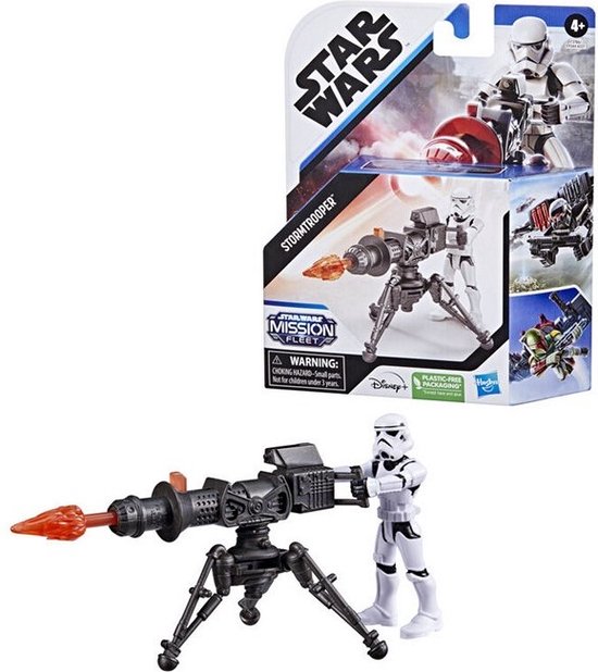 Star Wars Mission Fleet Gear Class Imperial Cannon Assault Stormtrooper actiefiguur set