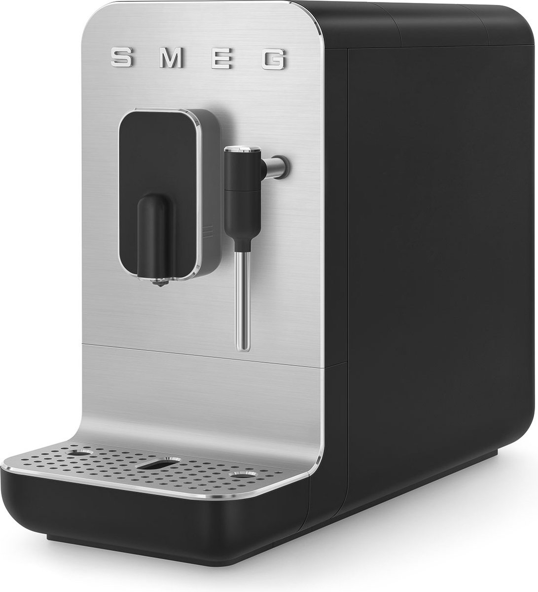 SMEG BCC12BLMEU Volautomatische Espressomachine Mat Zwart - afbeelding 2