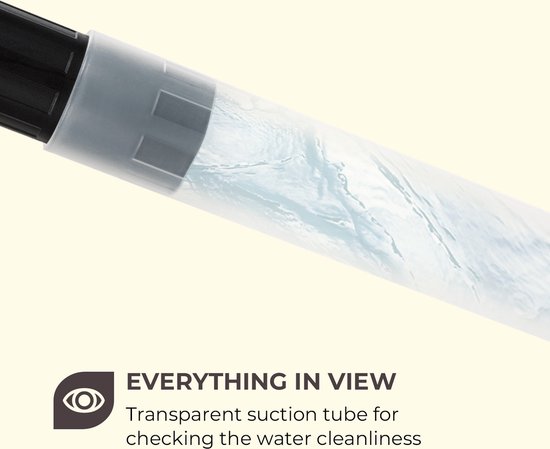 Lakeside Power vijverzuiger slibzuiger 1400W 18kPa 35L tank grijs