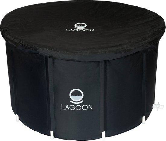 Lagoon® IJsbad 120 cm XXL - Geschikt voor 2 personen - Ice Bath - Dompelbad - Opvouwbaar & Inklapbaar ijsbad - Opblaasbaar Zitbad-