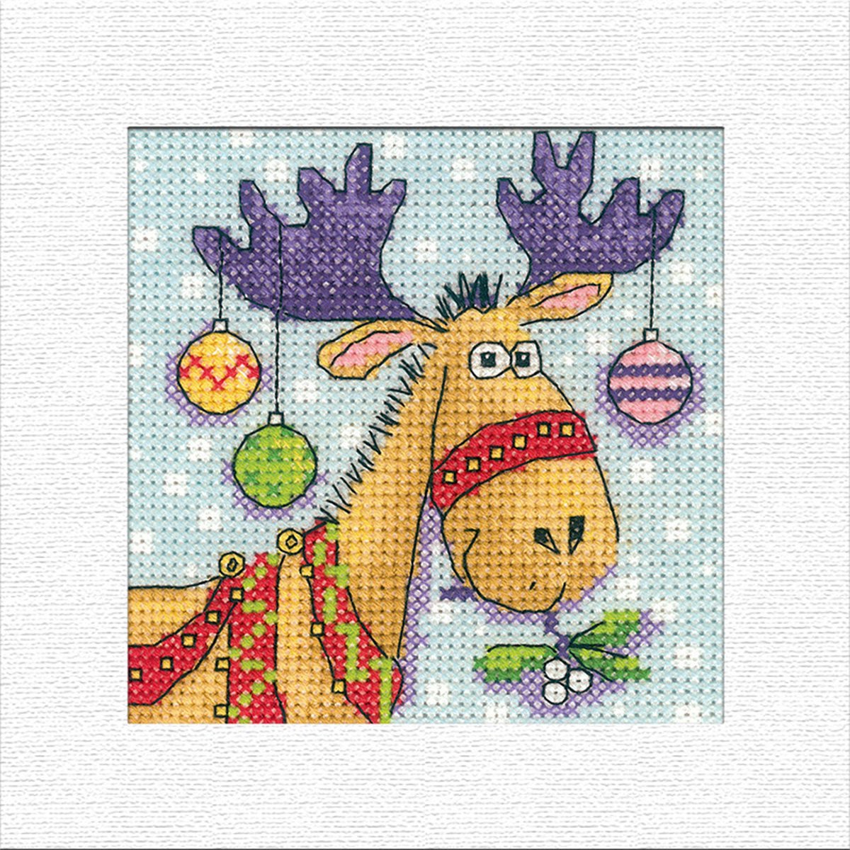 Heritage Crafts Reindeer borduren (pakket) 1243A