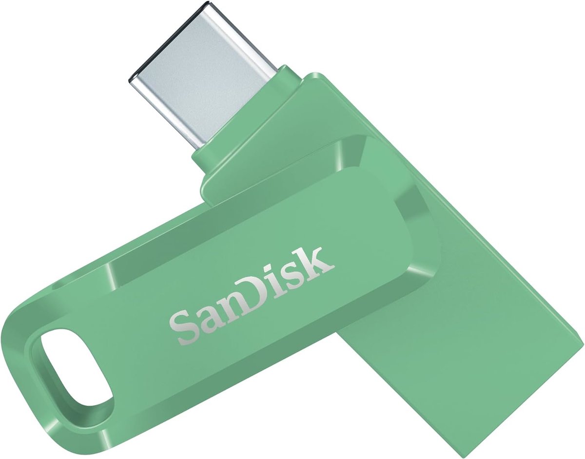 SanDisk ULTRA DUAL DRIVE GO TYPE-C 256GB, Absinthe Green