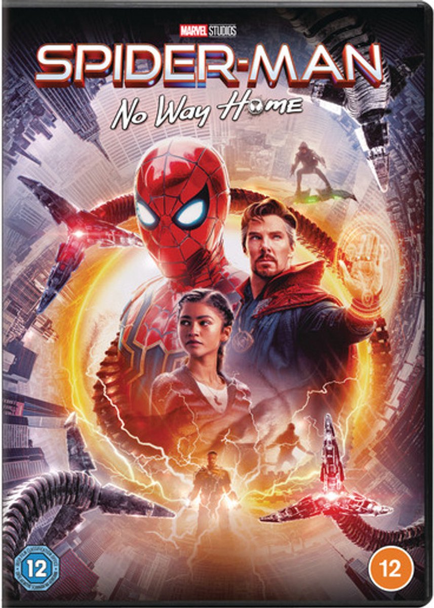 Spider-Man - No Way Home [DVD] (import zonder Nl ondertiteling) (DVD),  Zendaya, DVD