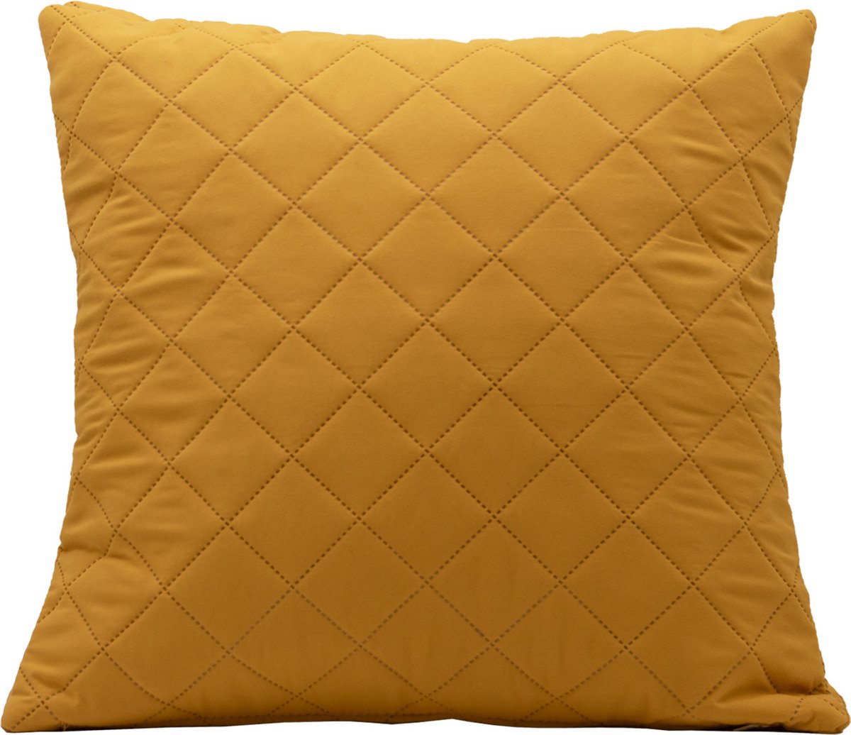 Belmarti® Sierkussen Duo inclusief binnenvulling 40x40cm - Geel - handgemaakt in eigen atelier - comfort en elegantie in elk interieur - Premium Belmarti® kwaliteit