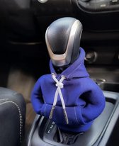 Ilso auto versnellingspook hoodie, blauw, pookknop, stofkap, decoratie