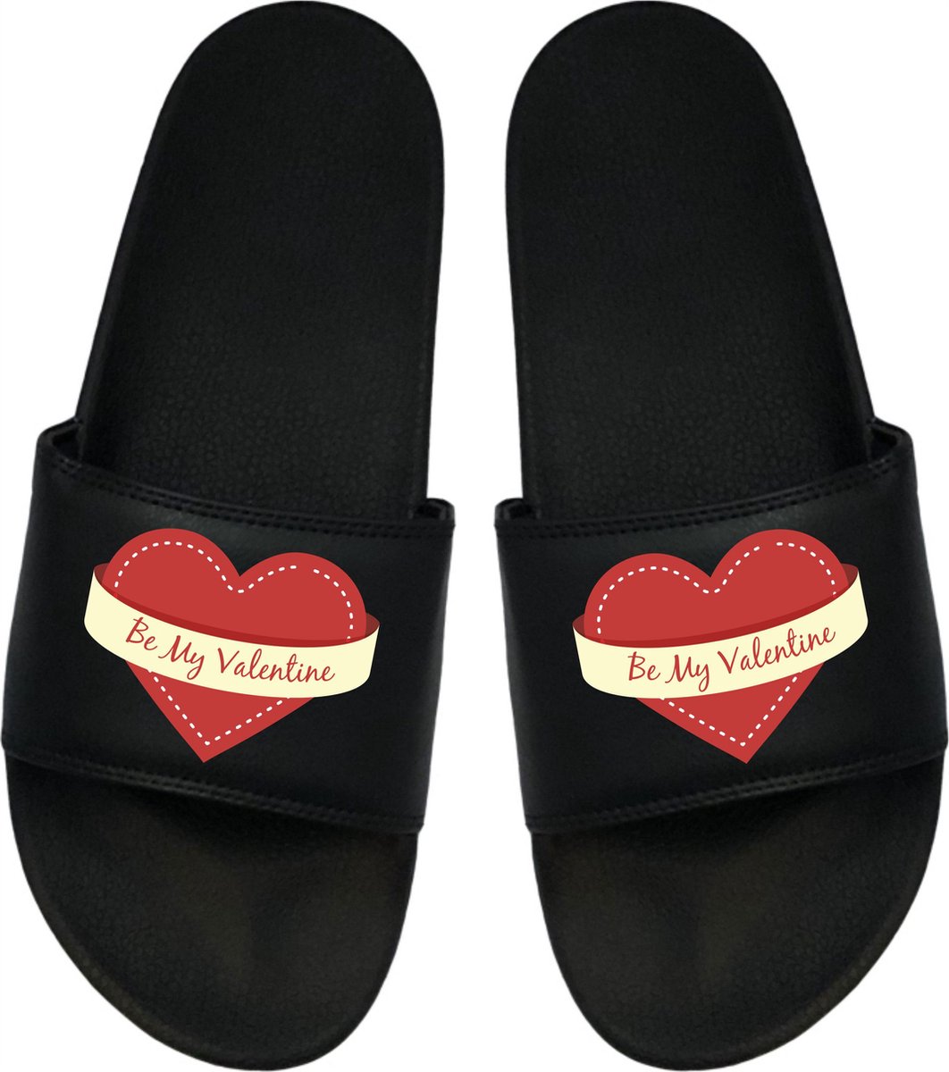 Cadeau Sint - Cadeau Kerst - Cadeau Valentijn - Cadeau Valentijnsdag - Valentijn - Badslipper Valentijn 48