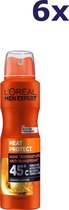 6x L'Oreal Men Expert Deo Spray 150 ml Protection contre la Heat