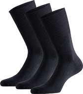 6 Pk heren niet elastisch los top bamboe sokken | BE