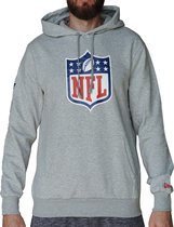 New Era NFL Generic Logo Hoodie 60416768, Mannen, Grijs, Sweatshirt, maat: L