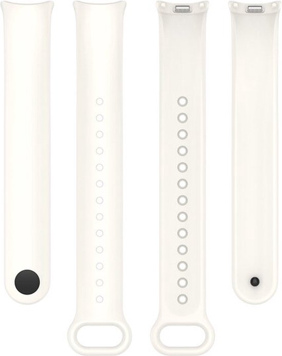 Siliconen bandje - Xiaomi Mi Band 8 - Smart Band 8 - Resting White ...