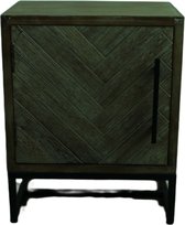 DKNC - Kast Harawa - Dennenhout - 38x28x48cm - Groen - FSC