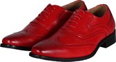 Chaussures homme rouge - Taille 42 - Chaussures Pieten - Chaussures de carnaval