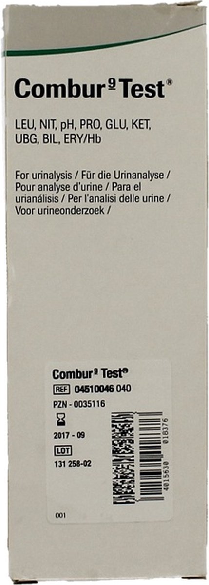Goedkoopste Roche Combur 9 Urinetesten Test Strips - 100 Stuks