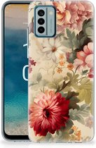 TPU Case geschikt voor Nokia G22 Bloemen