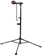 Support Montage Vélo Réglable étagère Outils Support Vélo Atelier 4 Pieds - Porte-outils Magnétique - Hauteur Réglable 108-190 Cm Trepied Velo