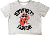 The Rolling Stones - Tour '78 Crop top - M - Grijs
