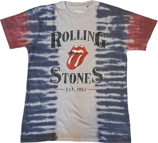 The Rolling Stones - Satisfaction Kinder T-shirt - Kids tm 10 jaar - Grijs/Blauw