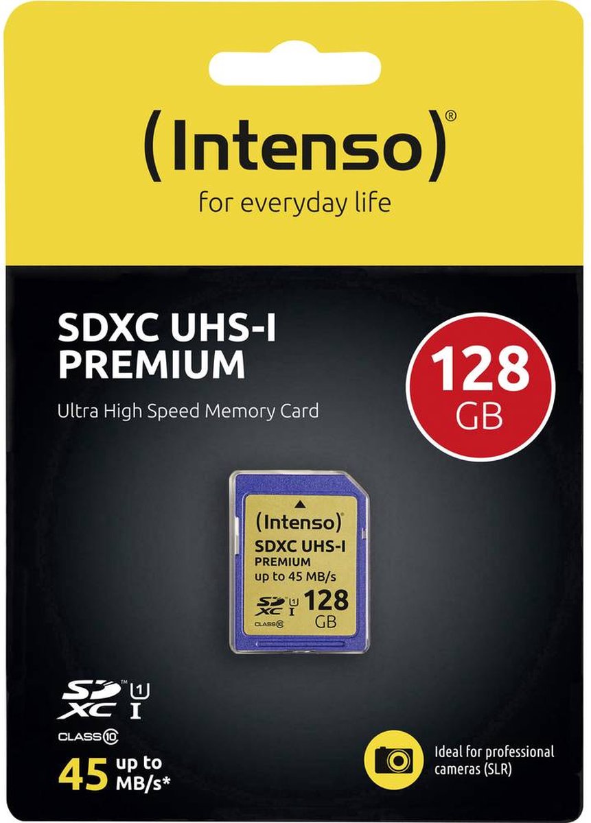 Intenso Carte SD 64 Go Classe 10 SDXC - acheter chez