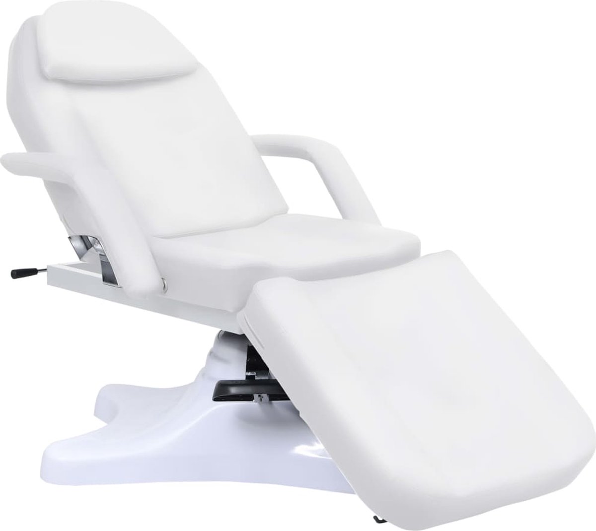 Goedkoopste vidaXL - Massagetafel - 180x62x(86,5-118) - cm - wit