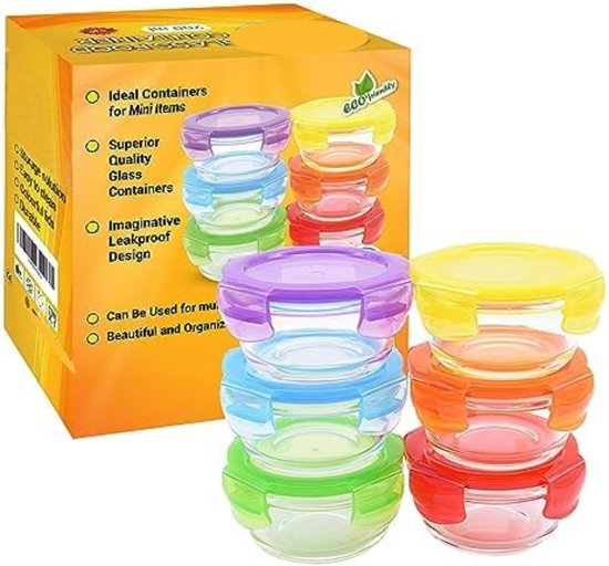  - Gratyfied- Babyvoeding Bewaarbakjes- Baby Food Storage Containers- Babyvoeding Diepvriesbakje- Baby Food Freezer Container