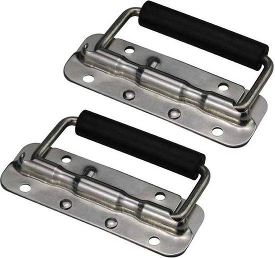 Lot de 2 poignées de bateau encastrées en acier inoxydable, poignées de