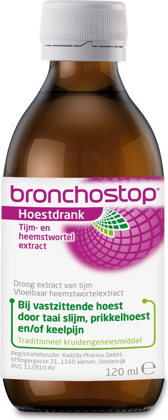 Bronchostop Hoestdrank - 1 x 120 ml - Bronchostop