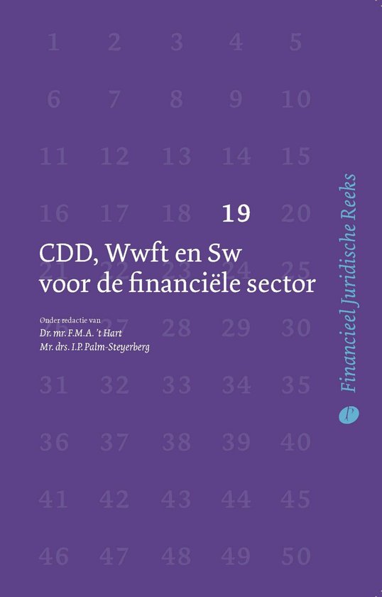 Financieel Juridische Reeks 19 - CDD, Wwft en Sw voor de fin ... - cover
