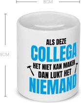 Akyol - als deze collega Spaarpot - Collega - een collega - werk - afscheidscadeau - verjaardagscadeau - kado - 350 ML inhoud