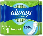 Always Ultra Normal - Maat 1 - Voordeelverpakking 256 stuks - Maandverband