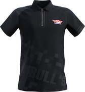 Bull's Plain Black Dart Polo 4XL