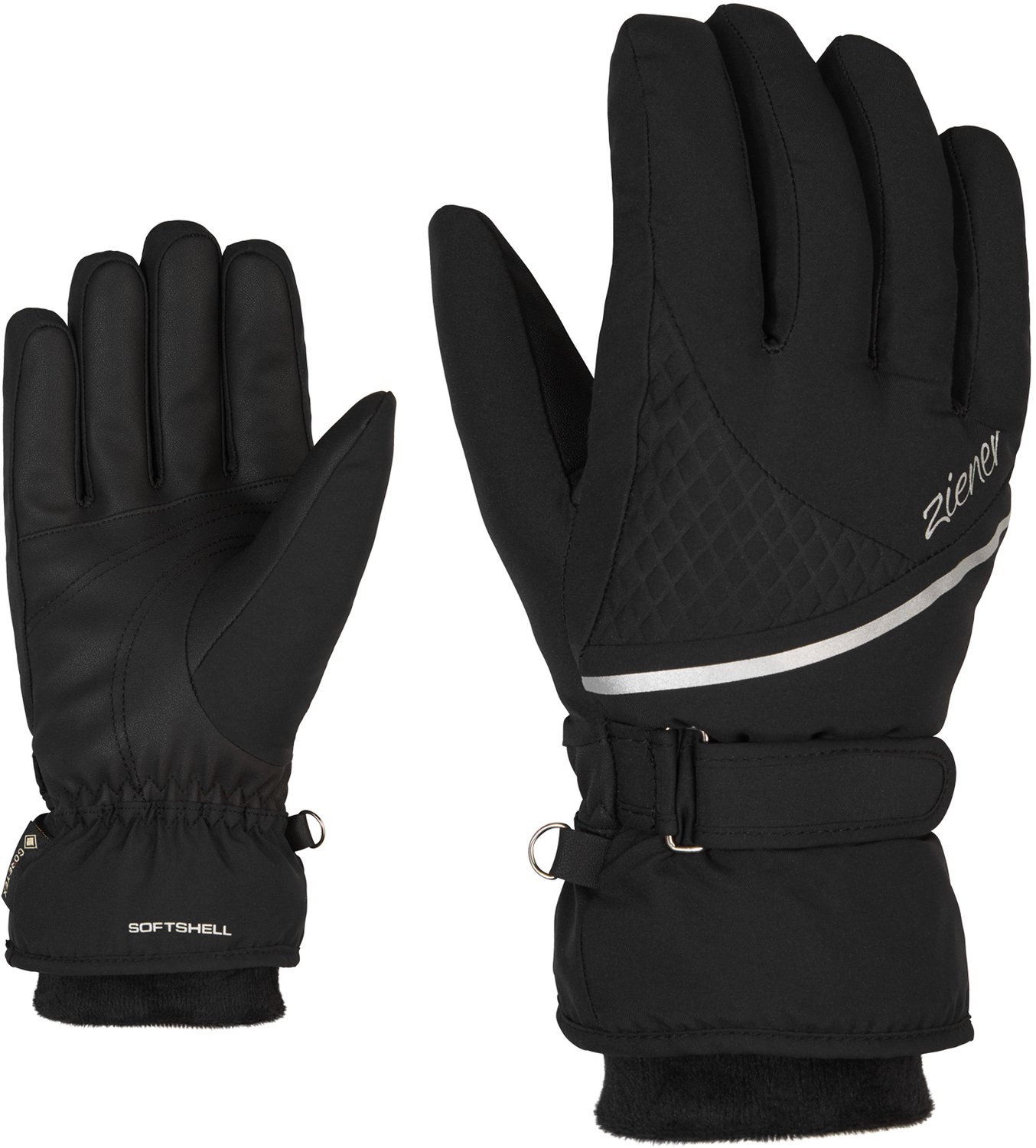 Kiani GTX + Gore Plus Wintersporthandschoenen Vrouwen Zwart