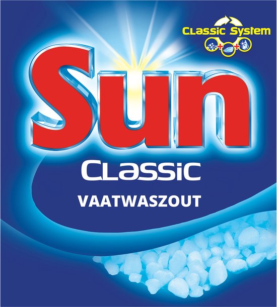 Sun Vaatwas - 6 x 1 kg - Zout - Voordeelverpakking