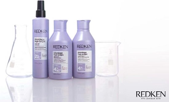 Redken Blondage High Bright Shampoo – Voor alle balayages, gekleurde & gehighlighte blondines – 300 ml