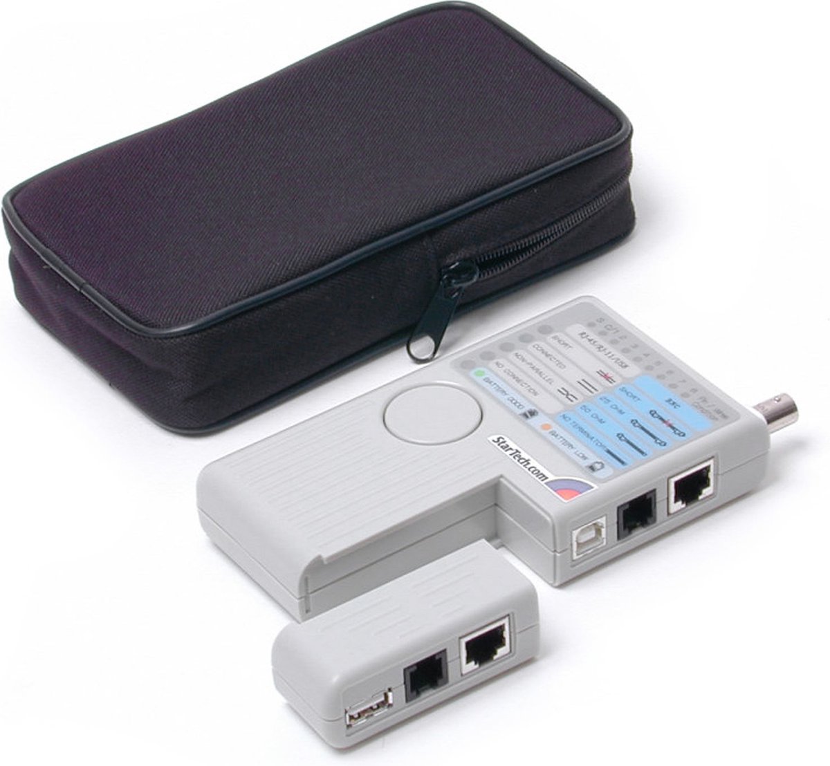 StarTech.com Professional Multi Function RJ45 RJ11 USB and BNC Cable Tester - Netwerktester