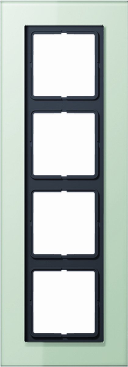Jung LS-plus afdekraam 4-voudig glas (LSP984GLAS)