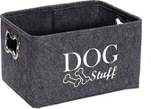 Opbergmand voor Hondenspeelgoed Grijs - Opbergbox Speelgoed van Honden - Dogs&Co