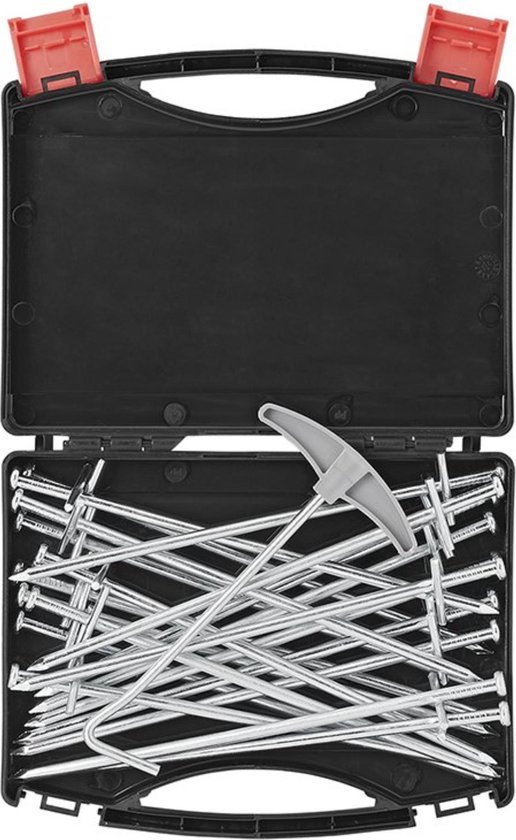 ProPlus Rotspennen set - metaal - aangelaste dwarspen - 23 cm - inclusief koffer - 20 stuks van ProPlus — afbeelding 4