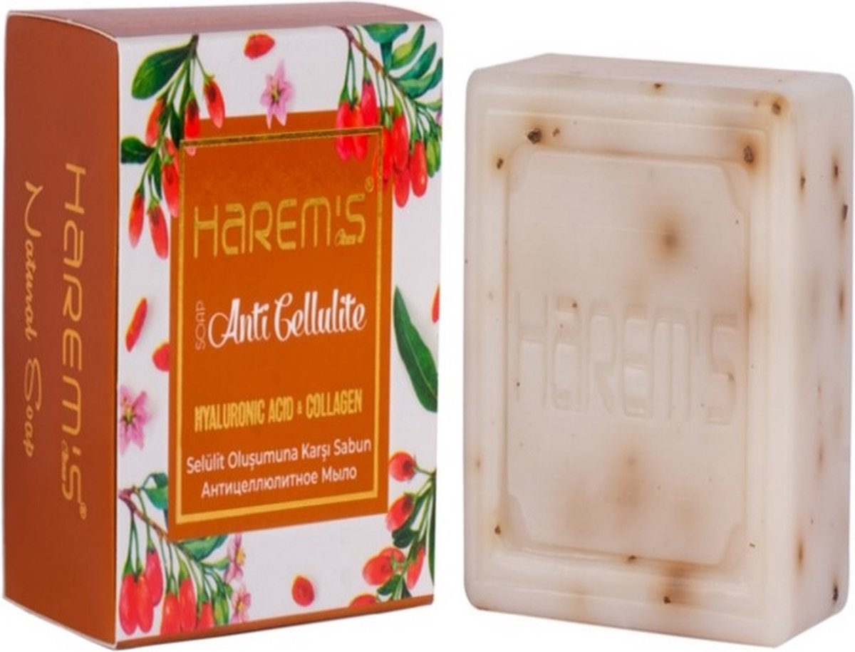 Goedkoopste HAREM'S ANTI CELLULITE SOAP - BODY - GOJI BERRY COFFEE BEANS - COLLAGEN - HYALURONIC ACID