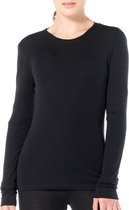 Maillot Thermique Femme Icebreaker 175 Everyday LS Crewe - Noir - XL