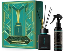 ROOMOI cadeauset Celestial Gardenia 500ml geurstokjes +200ml geurspray (lpdo)