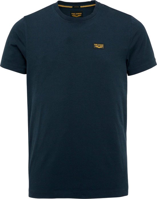PME Legend - T-Shirt Logo Blauw Foncé - Homme - Taille L - Coupe moderne