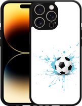 Cazy Hardcase Hoesje geschikt voor iPhone 14 Pro Max Soccer Ball
