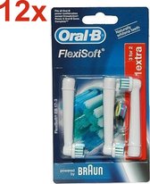 Oral B - FlexiSoft EB 17-3 - Têtes de brosse - 36 Pièces - Pack économique